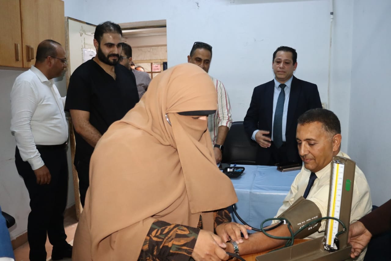 محافظ القليوبية جولة مسائية1